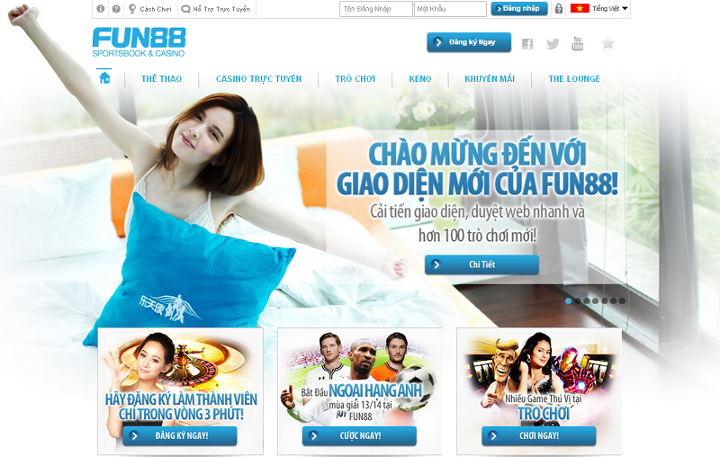 san choi ca cuoc truc tuyen uy tin 3 Fun88 mang đến cho bạn nhiều lựa chọn hấp dẫn và đa dạng