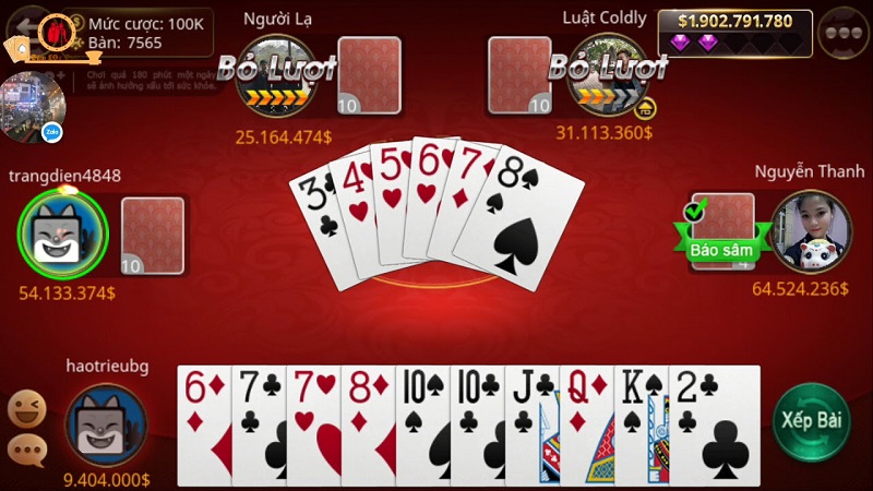 sam loc online 2 Hãy có những chiến thuật tốt khi chơi trò Sâm Lốc